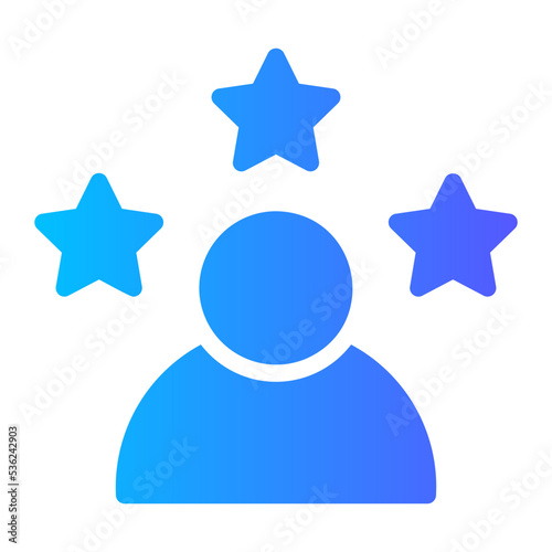 rating gradient icon