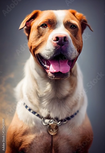 Pitbull portrait