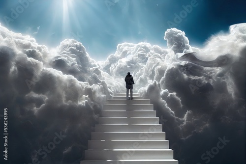 Soul going to heaven