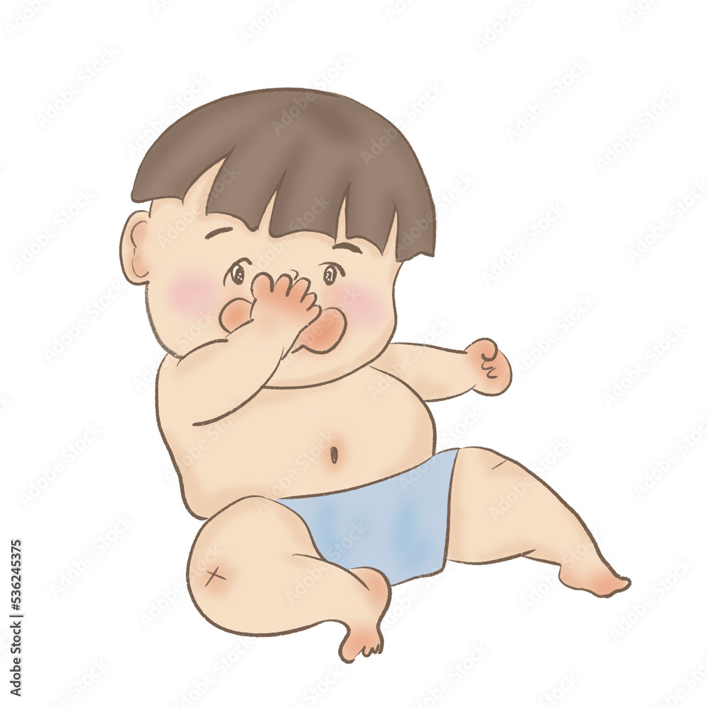 painting watercolor cute baby