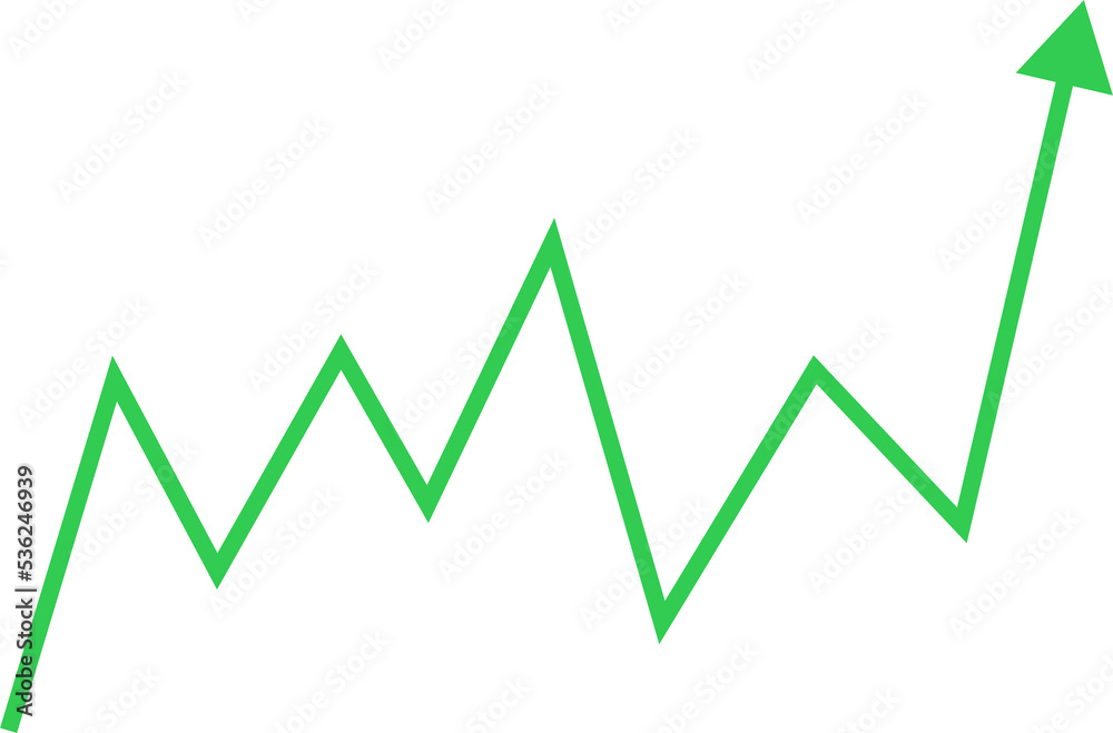Green spiky arrow shape. Symbol for rising profit, income, boom. Isolated png illustration, transparent background. Asset for overlay, montage, collage or presentation. Business, finance concept. Green spiky arrow shape. Symbol for rising profit, income, boom. Isolated png illustration, transparent background. Asset for overlay, montage, collage or presentation. Business, finance concept.