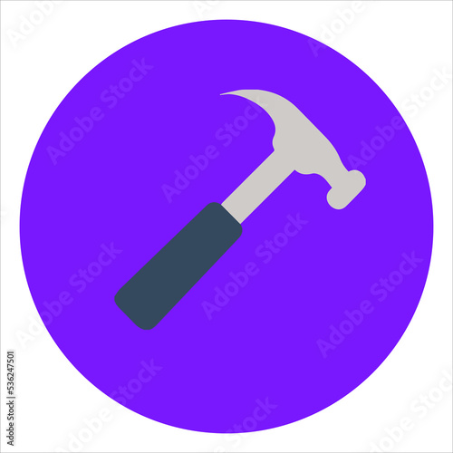 art illustration icon symbols logoof hammer housework photo