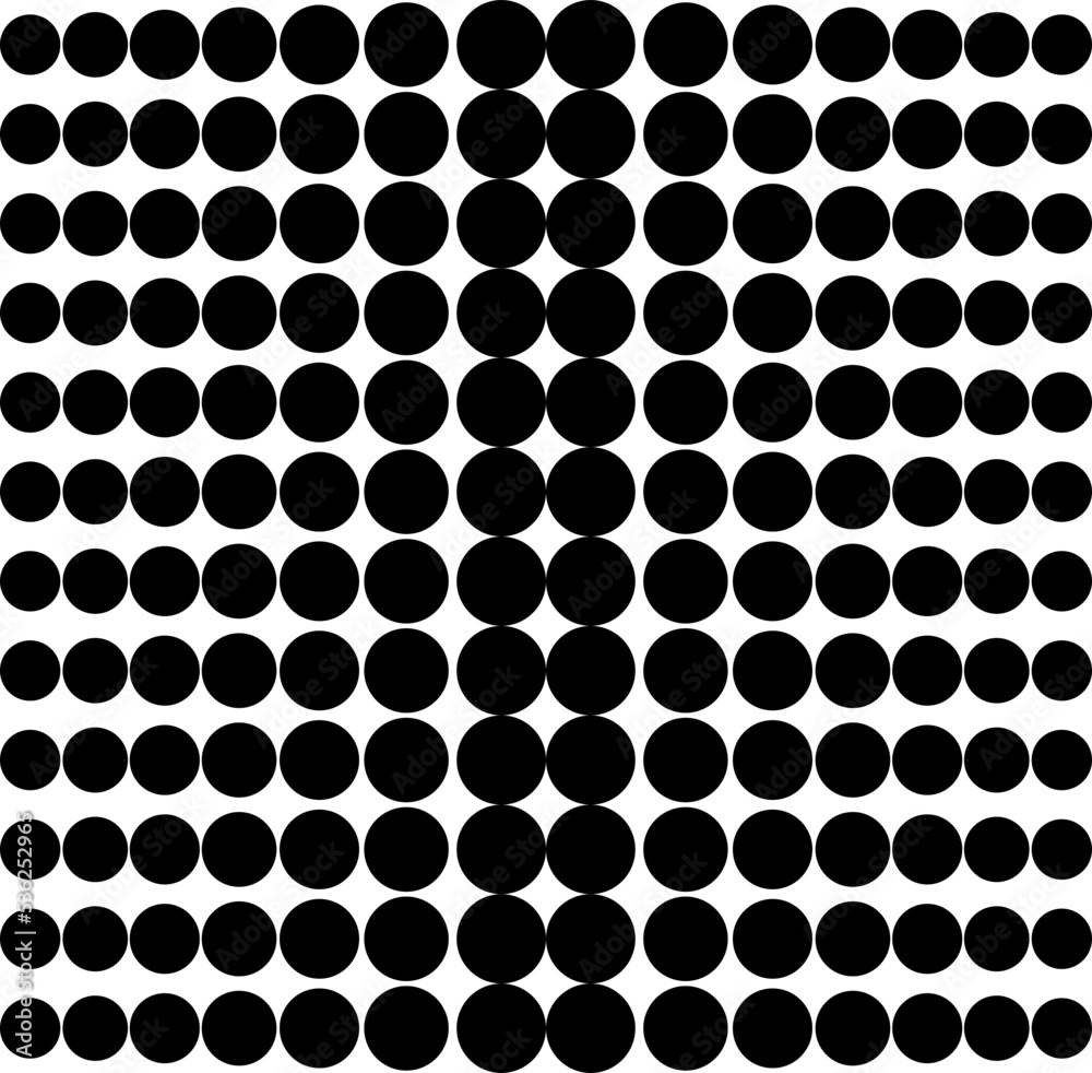 Halftone dotted vector element set Halftone dotted vector element set