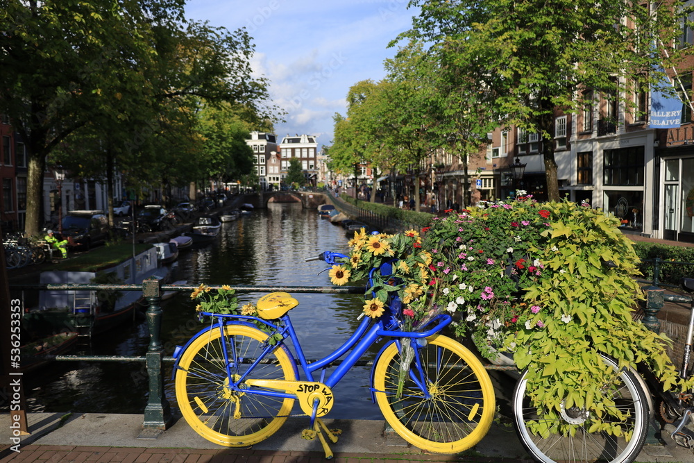 Amsterdam, Autumn, Netherlands, Holland, bike, Ukraine, StandwithUkraine, NoWar