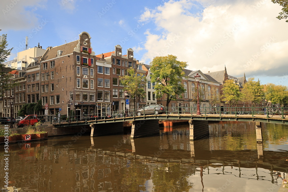 Amsterdam, Holland, Canals in Amsterdam, Netherlands