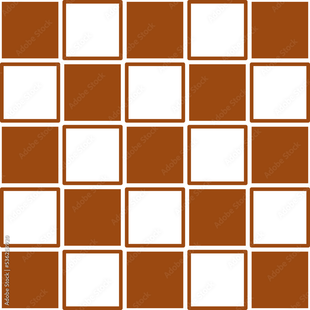 Minimalist square grid line vector