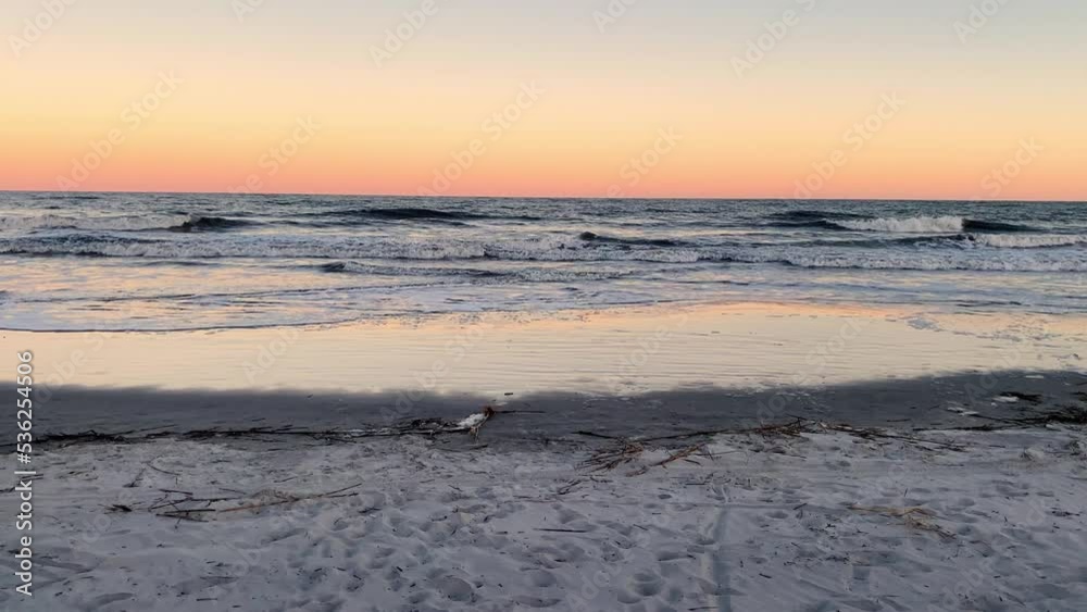 Magical, beautiful sunset on Hilton Head Island, South Carolina with beautiful colors and light Magical, beautiful sunset on Hilton Head Island, South Carolina with beautiful colors and light