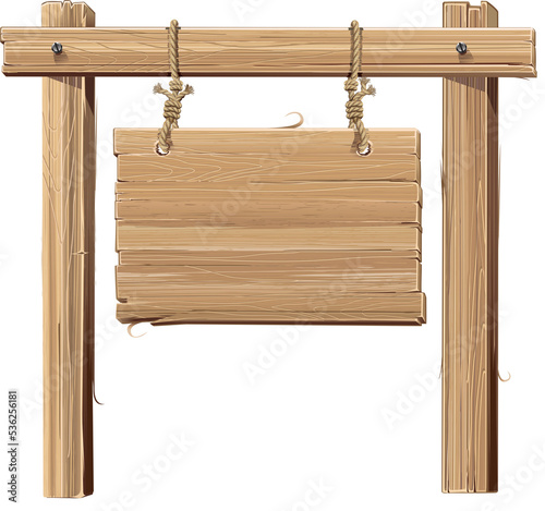 wood board sign banner