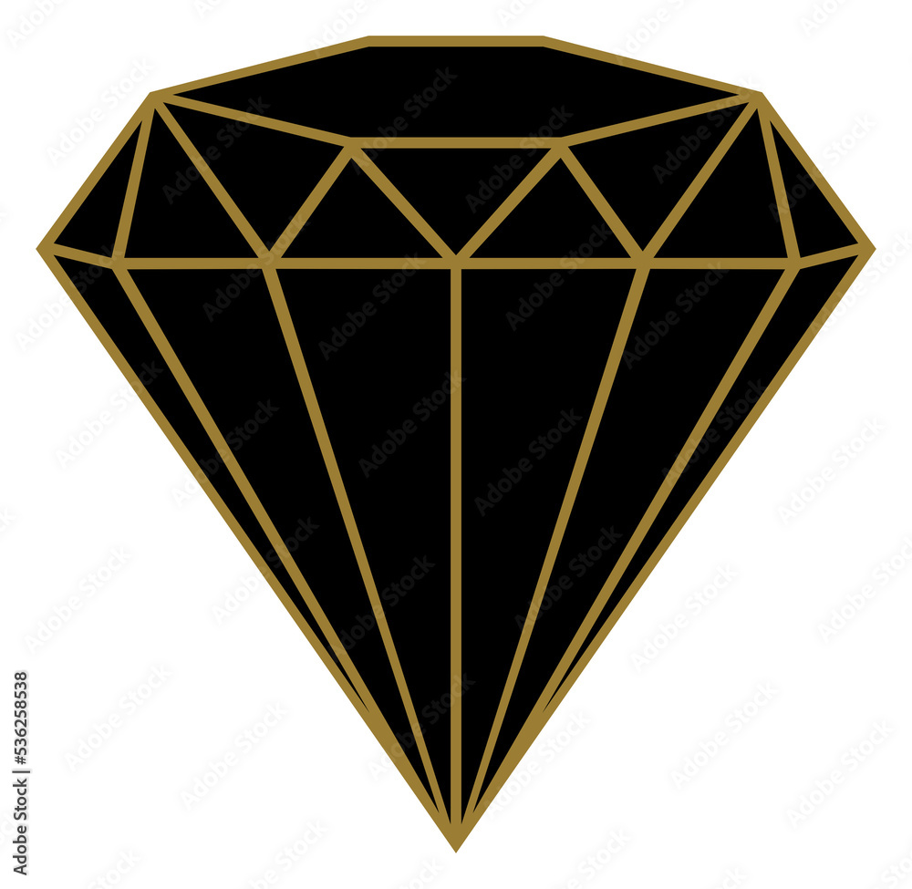 Diamond Sign Illustration for Icon, Symbol, Pictogram, Website or ...