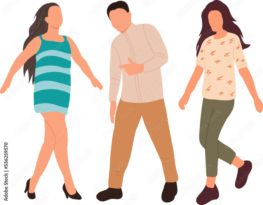 people on white background, isolated vector people on white background, isolated vector