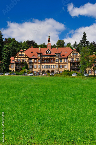 Wallpaper Mural "High Meadow" Hospital in Kowary, Lower Silesian Voivodeship, Poland. Torontodigital.ca