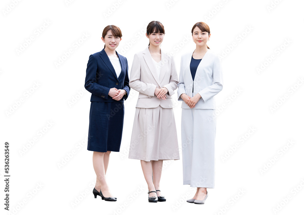 女性3人のグループ ビジネスウーマン 背景透過PNG 女性3人のグループ ビジネスウーマン 背景透過PNG