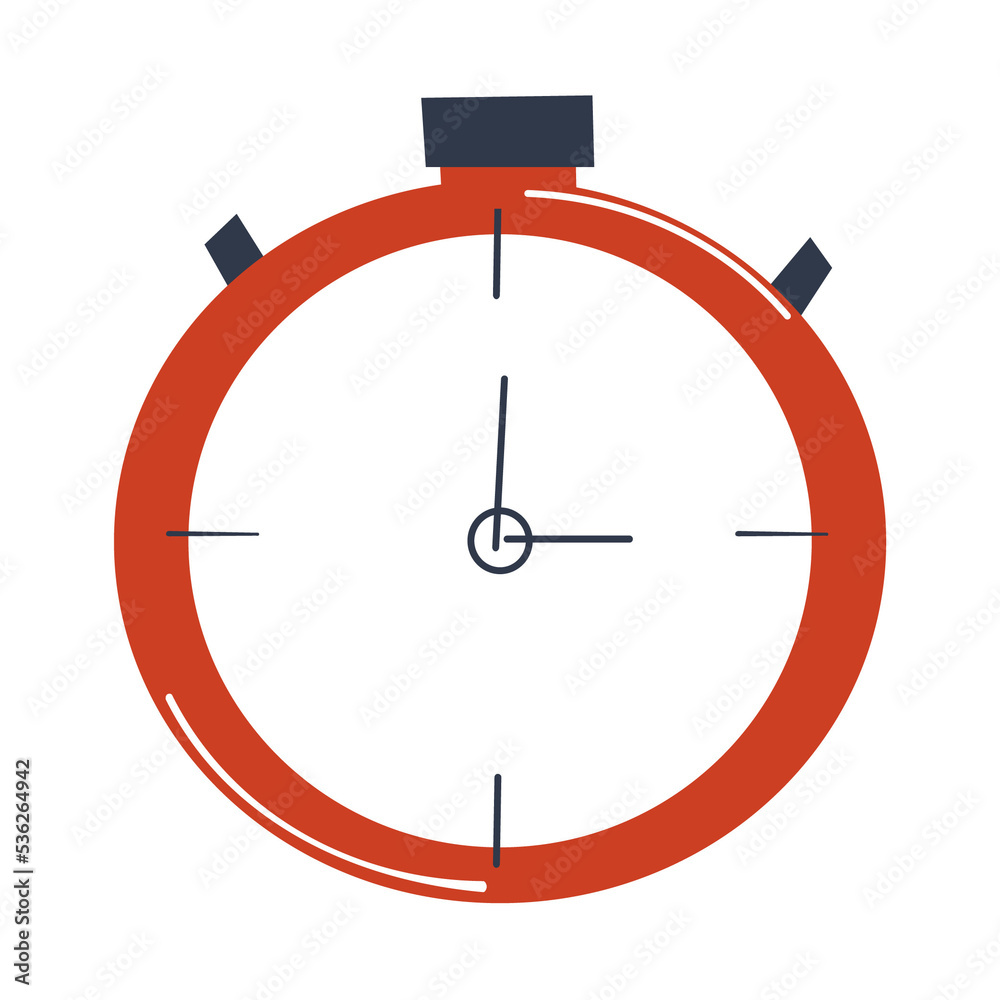 Stop time, count seconds minutes. Stopwatch. Flat illustration. PNG Stop time, count seconds minutes. Stopwatch. Flat illustration. PNG