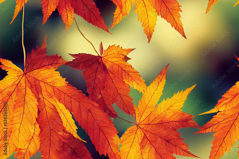 Fall Tree Leaves Autumn Color Seamless Texture Pattern Tiled Repeatable Tessellation Background Image Fall Tree Leaves Autumn Color Seamless Texture Pattern Tiled Repeatable Tessellation Background Image