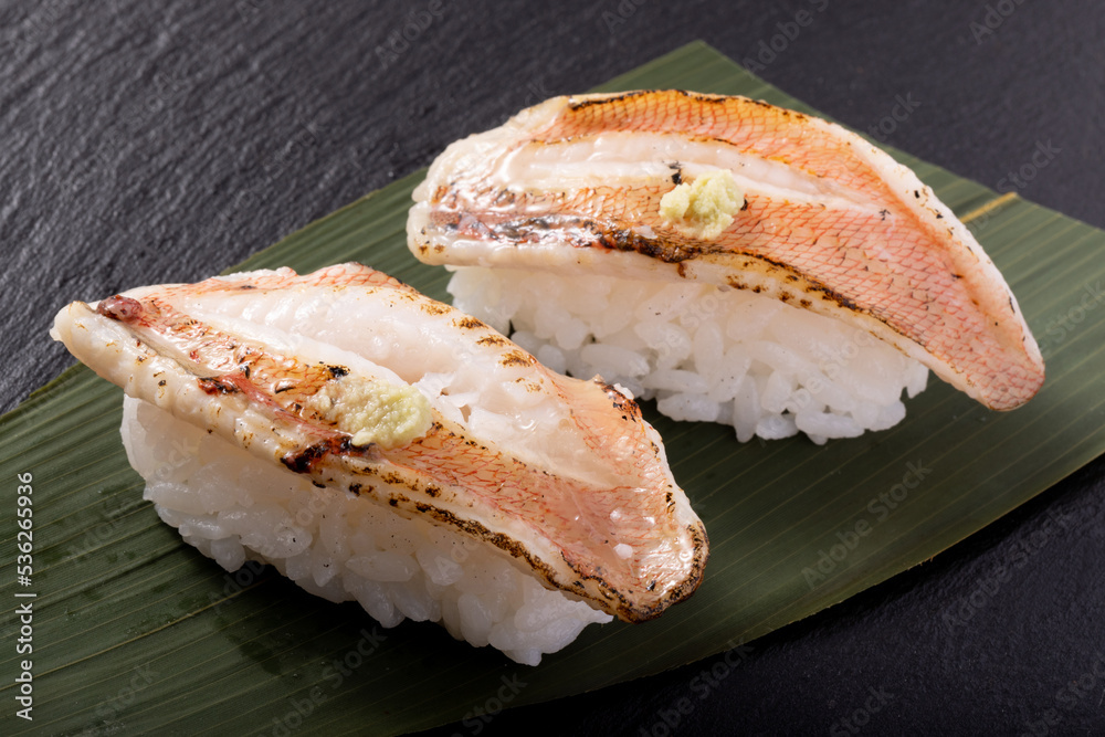 のどぐろ握り寿司