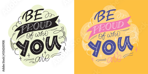 Lettering hand drawn slogan. Funny quote for blog  poster and print design. Modern calligraphy text. 