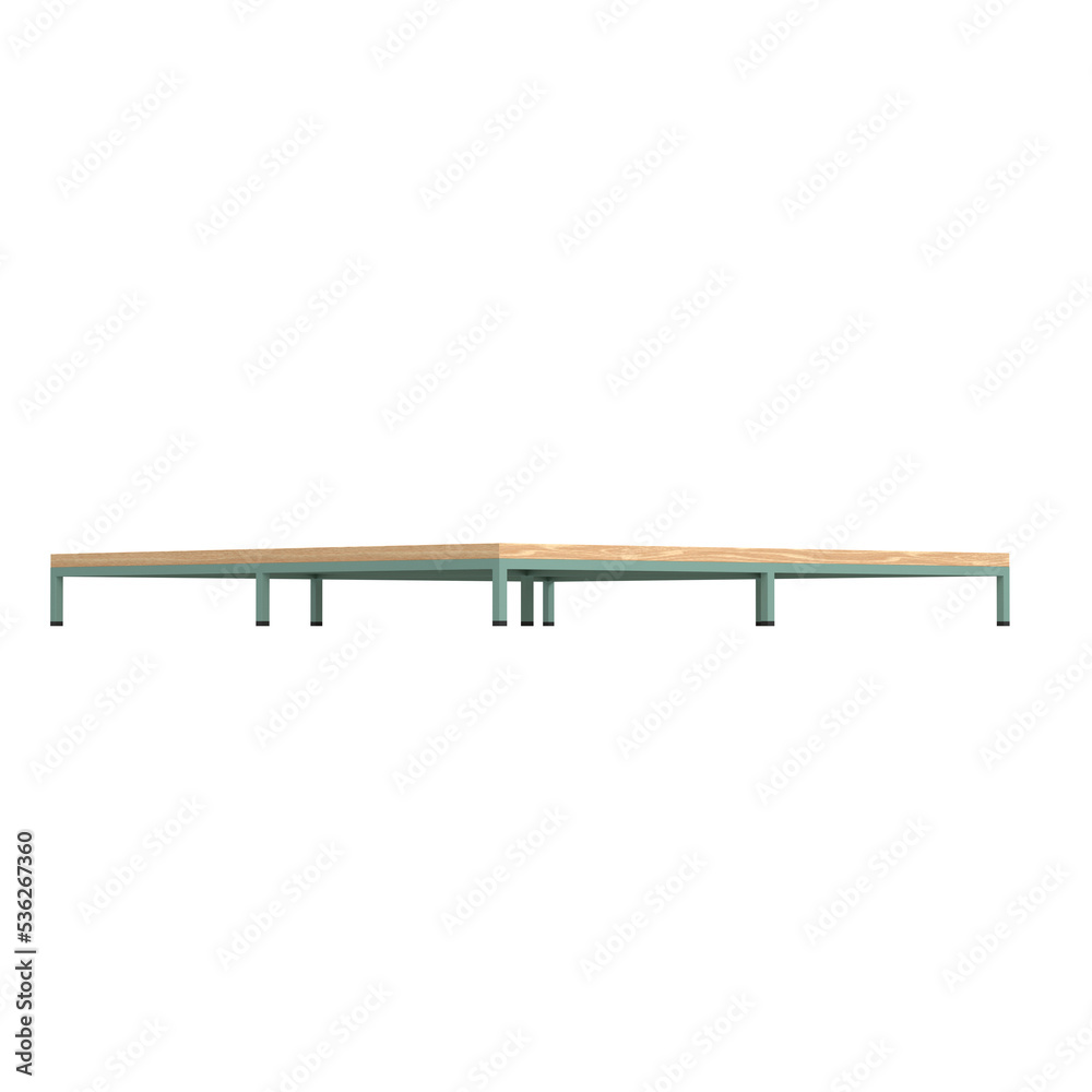 3d rendering illustration of a wooden platform 3d rendering illustration of a wooden platform
