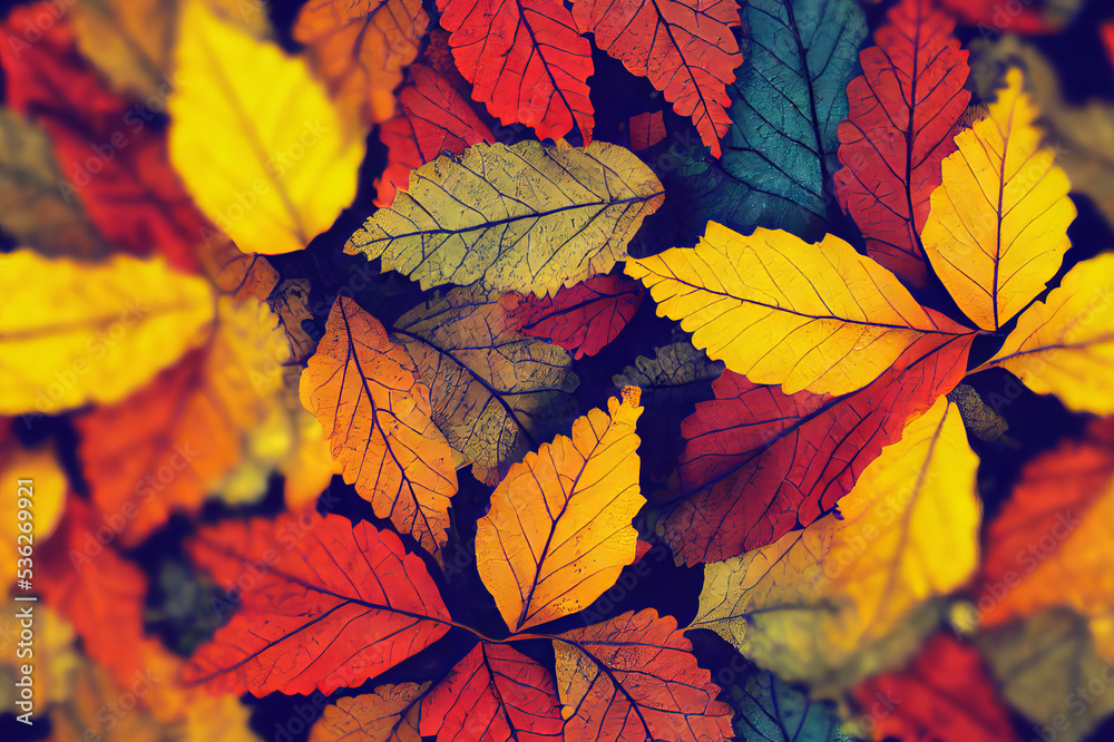 Fall Tree Leaves Autumn Color Seamless Texture Pattern Tiled Repeatable Tessellation Background Image Fall Tree Leaves Autumn Color Seamless Texture Pattern Tiled Repeatable Tessellation Background Image