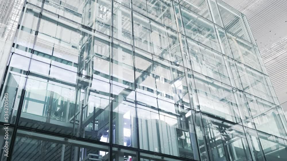 sightseeing elevator in modern building sightseeing elevator in modern building