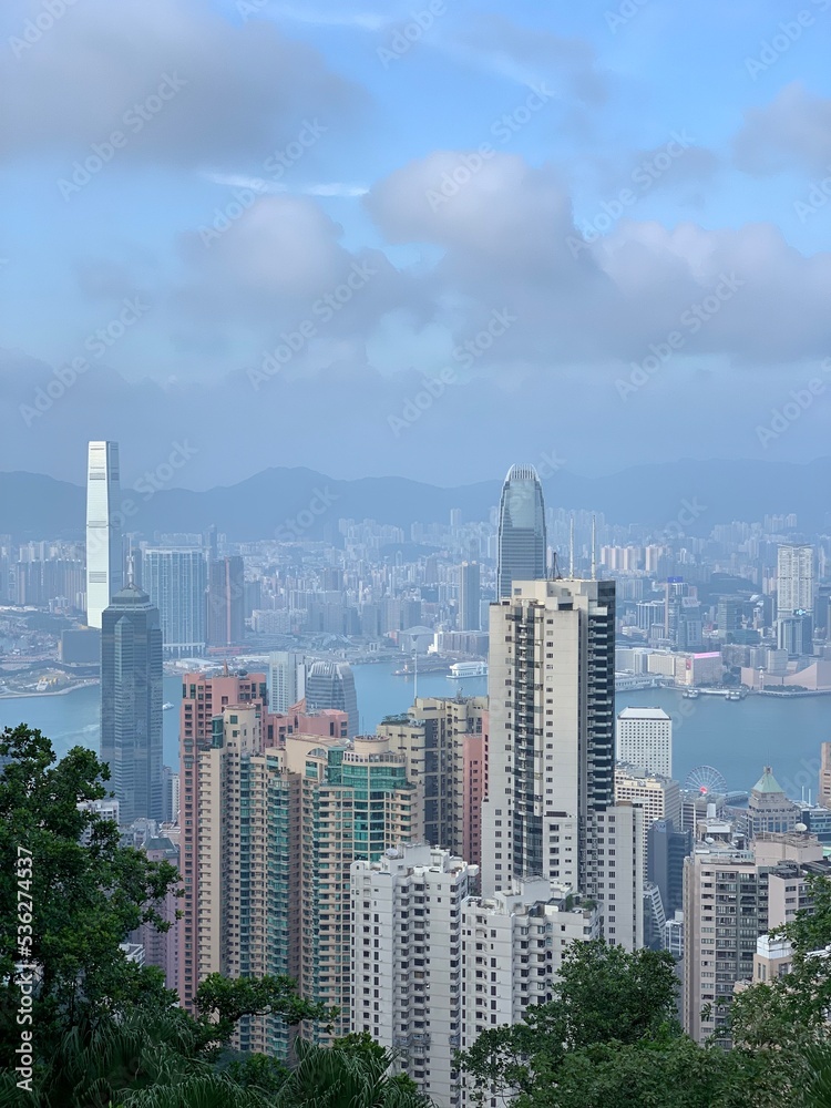 Obraz premium Hong Kong view