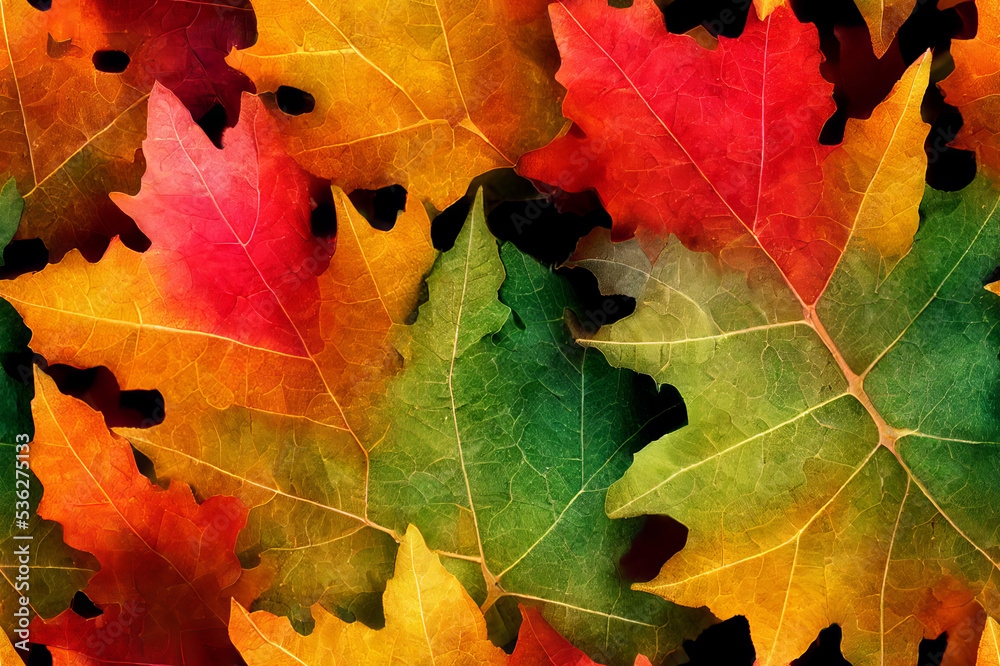 Fall Tree Leaves Autumn Color Seamless Texture Pattern Tiled Repeatable Tessellation Background Image Fall Tree Leaves Autumn Color Seamless Texture Pattern Tiled Repeatable Tessellation Background Image