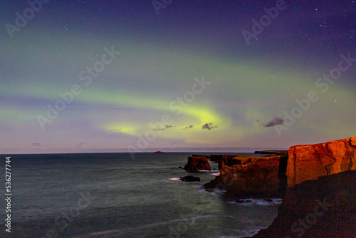 Tableau sur toile Aurora Borealis Northern Lights Shetland