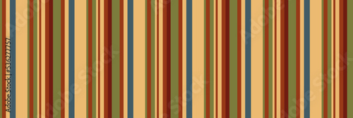 Striped vertical lines pattern seamless fabric texture. Textile design background in flat geometric style. Vector illustration.