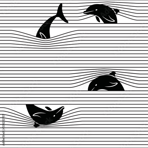 dolphin pattern