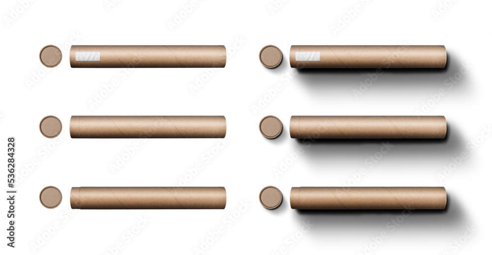 Cardboard Tube Open Close Cardboard Tube Open Close