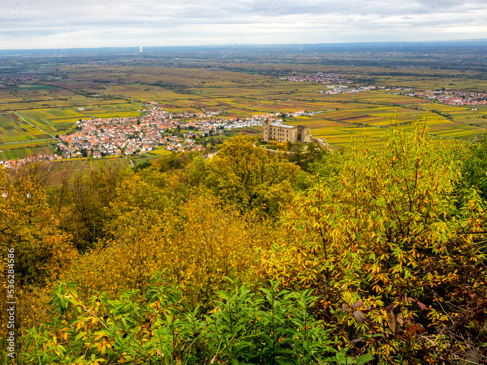 Hambacher Schloss im Herbst