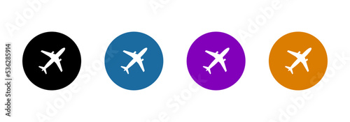 Airplane. Vector image