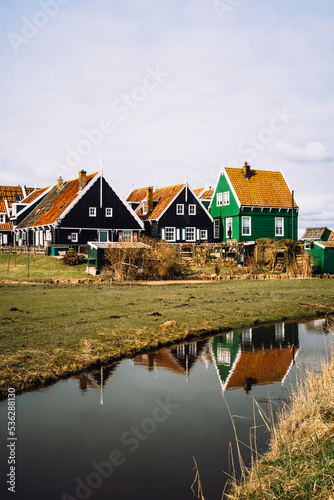 Muiden small village netherlands Holland
