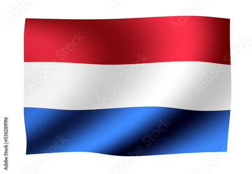 Free Download Waving national flag illustration | Netherlands	 (png) - GFXLoad