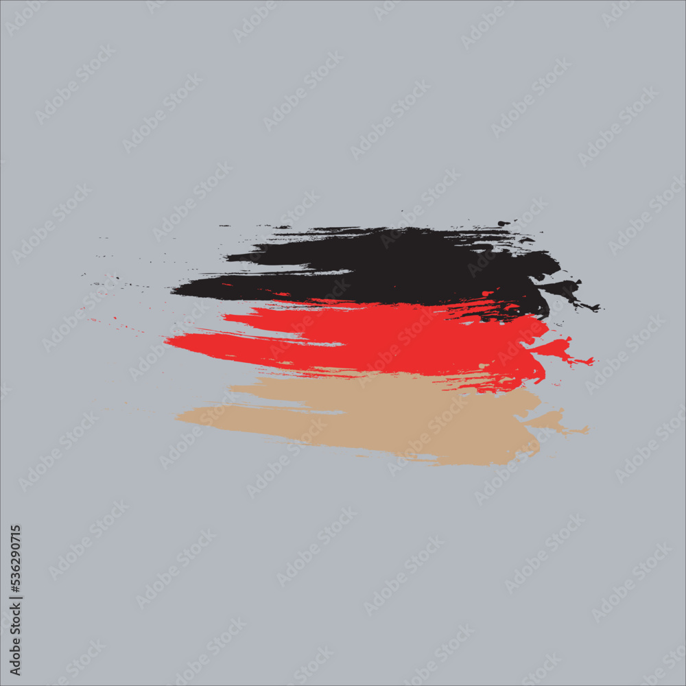 brush,grunge background black Germany flag Drawing