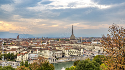 Mole Antonelliana in Turin Panorama