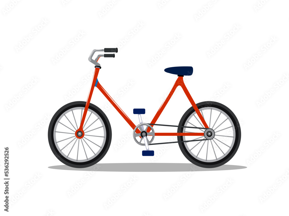 Art illustration symbol icon realistic transportation design logo vehicle of bicycle