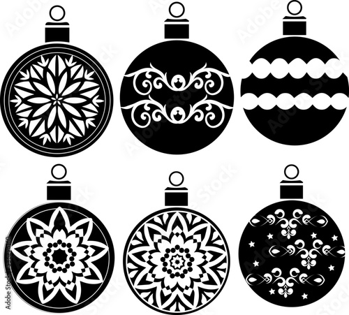Christmas Bauble Ornament Bundle