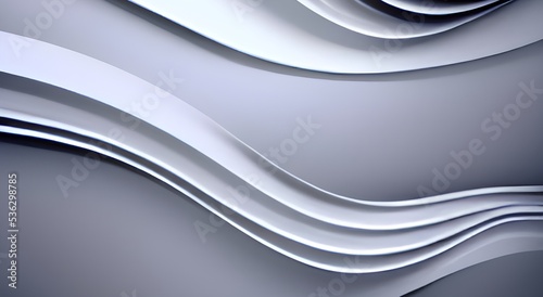 Abstract wave background. composition of shapes. Luxury paper cut background.