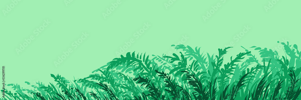 Obraz premium Foliage - digital painting