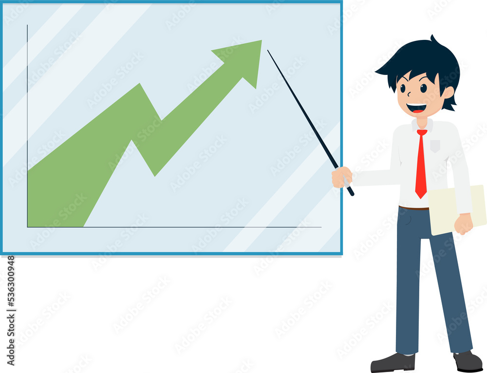 Salary Man Present the line graph with good results Salary Man Present the line graph with good results