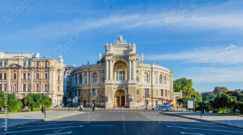 Odessa, Ukraine - the building of the legendary Odessa Opera House