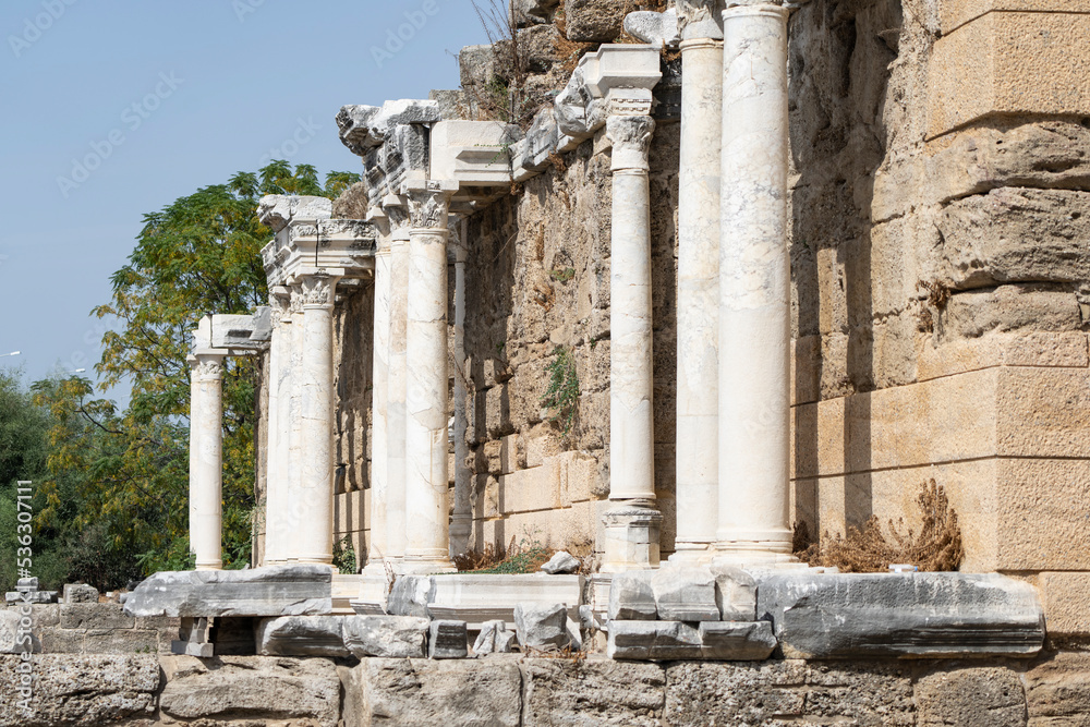 Side Antique City Photo, Side Antalya, Turkey Side Antique City Photo, Side Antalya, Turkey