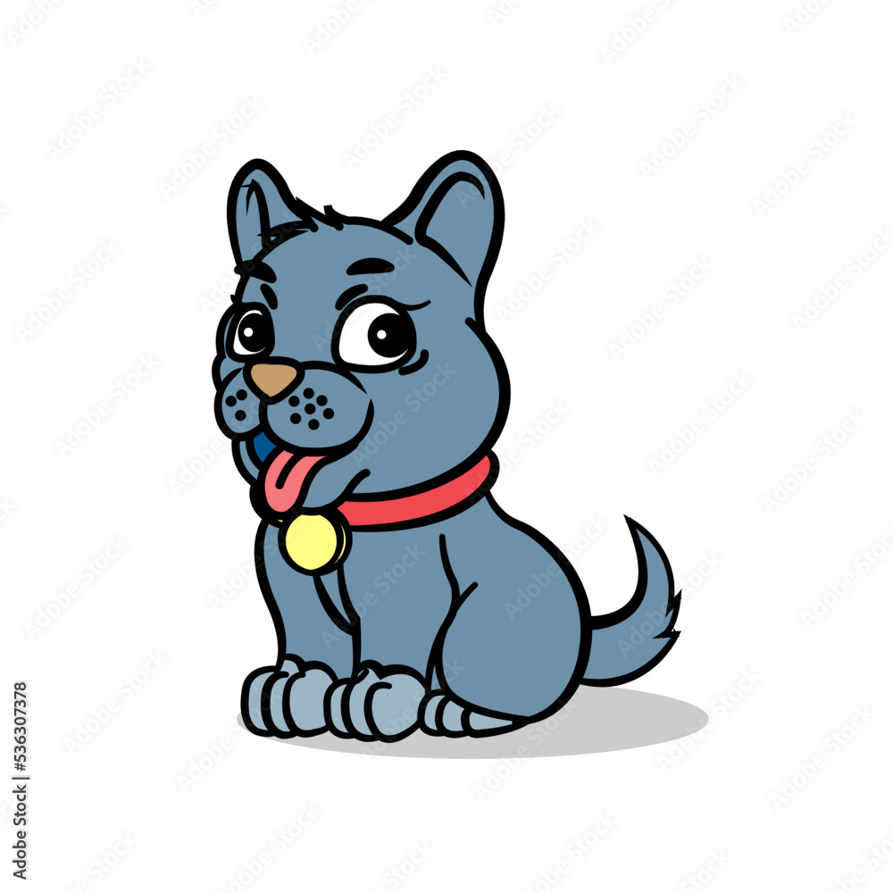 Art illustration design concept symbol icon animals of dog Art illustration design concept symbol icon animals of dog