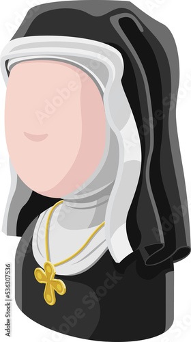 Nun Woman Avatar People Icon