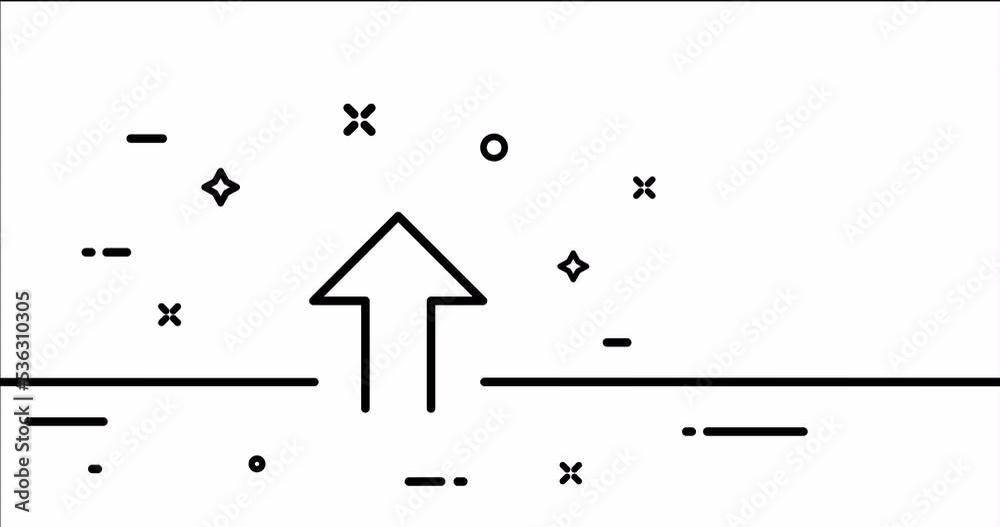 Up arrow. Information sign, signboard, upload, road sign, growth, high