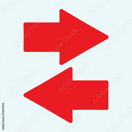 Free Download red arrow icon - GFXLoad