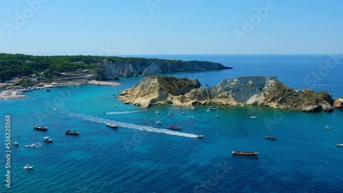 Isole Tremiti island of San Domino and Cretaccio in Gargano Apulia - Italy