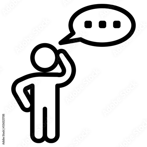 forget person icon