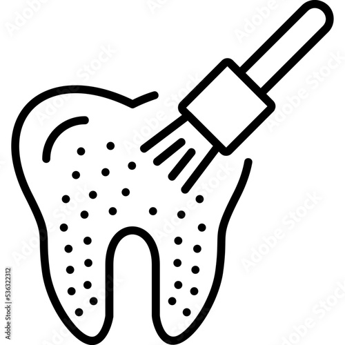 Tooth Cleaning Icon