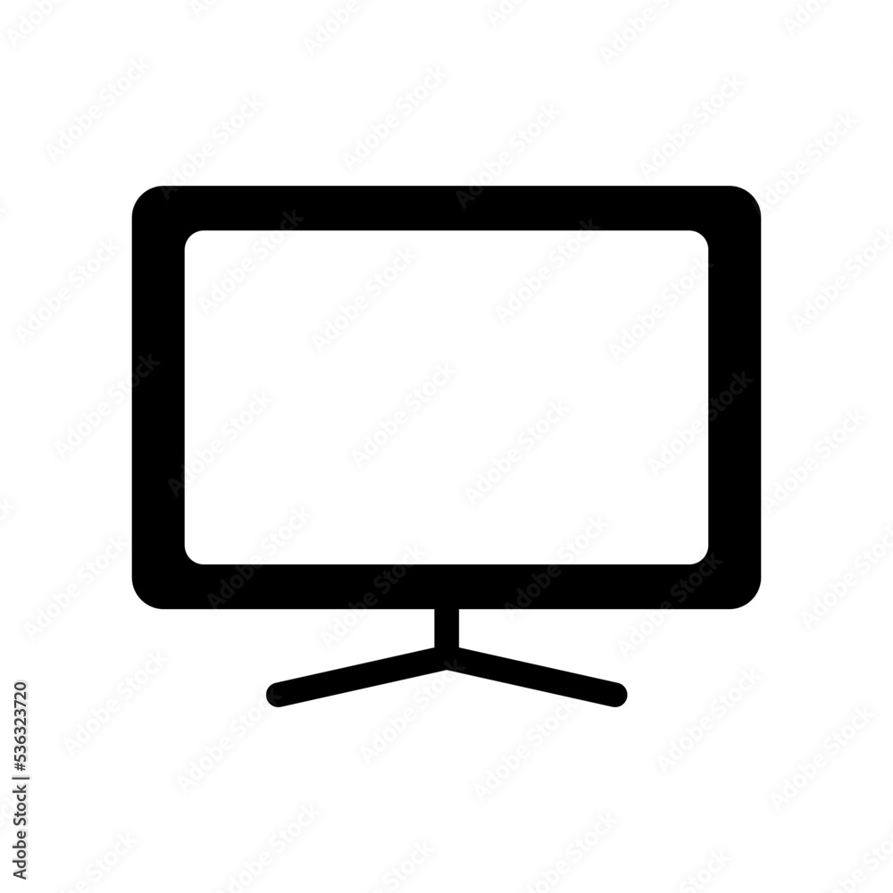 Television icon vector design templates Television icon vector design templates